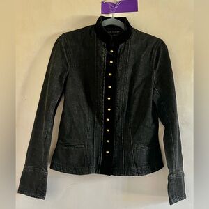 Lauren Ralph Lauren Denim Military Jacket
